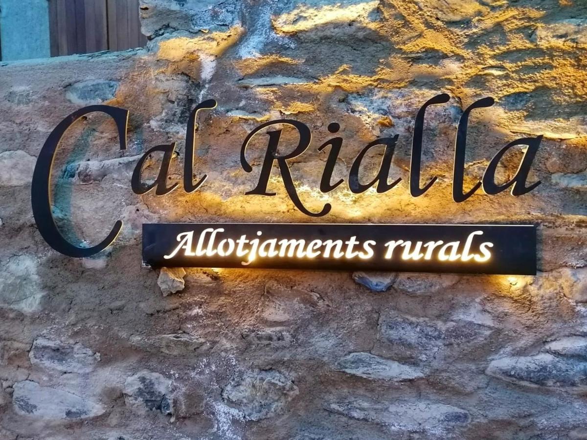 Apartament "El Castell" Casa Rural Cal Rialla ييفيا المظهر الخارجي الصورة